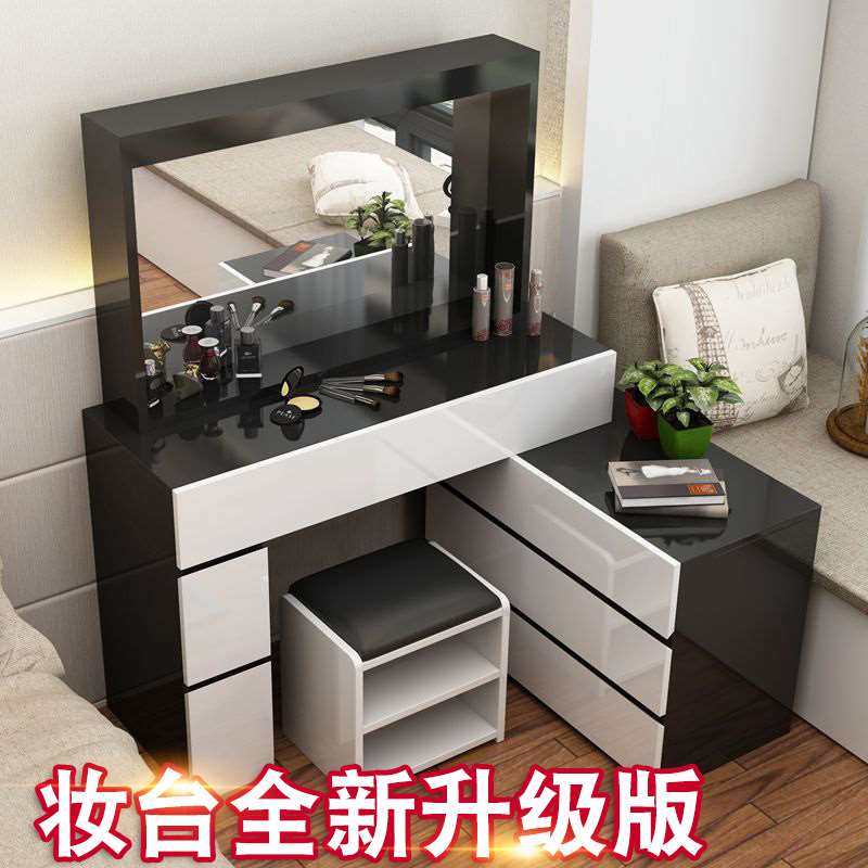 多功能梳妆台藏镜 折叠现代简约经济型化妆台翻盖多功能组装化妆|ruв категории жилой мебели, Таблица класса, комод/стол - от Buy2taobao.com для оказания профессиональной услуги покупки агента Taobao