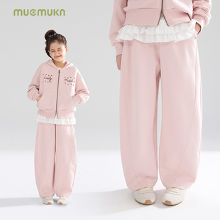 sorona吸湿棉复古五角星外套裤 子套装 女童春 宁儿粉丝专享