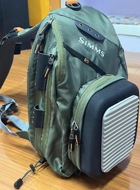 2024新款Simms渔具包手提包路亚工具腰包 背包飞钓耐磨路亚斜挎包