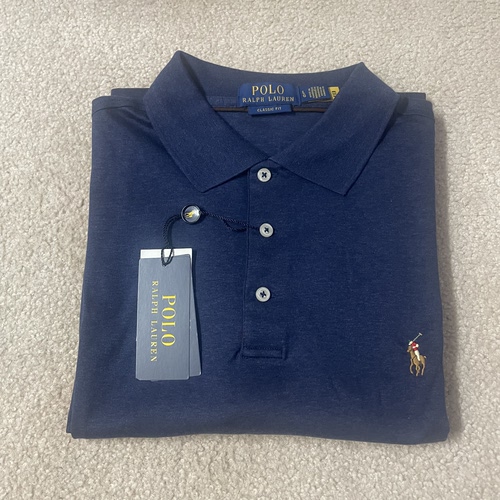 美国直邮RALPH LAUREN拉夫劳伦男士经典款纯棉长袖翻领T恤polo衫