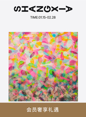 SHANG XIA上下黄宇兴限量合作《气泡》丝巾 送女友礼物