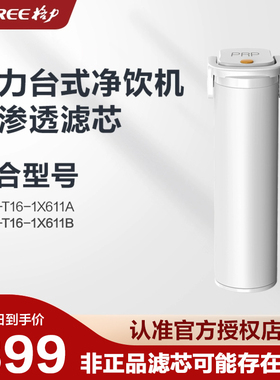格力台式净饮机滤芯净水器净热一体反渗透RJY-T16-1X611A/1X611B