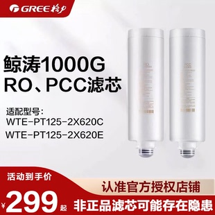 格力净水器滤芯 适配2X620E鲸涛/2X620C跑道复合PCC/反渗透RO滤芯