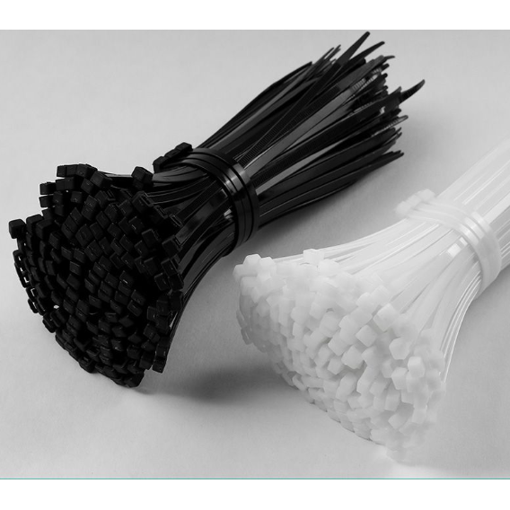 自锁式尼龙扎带塑料卡扣强力固定绑扎带扎线捆扎带黑色