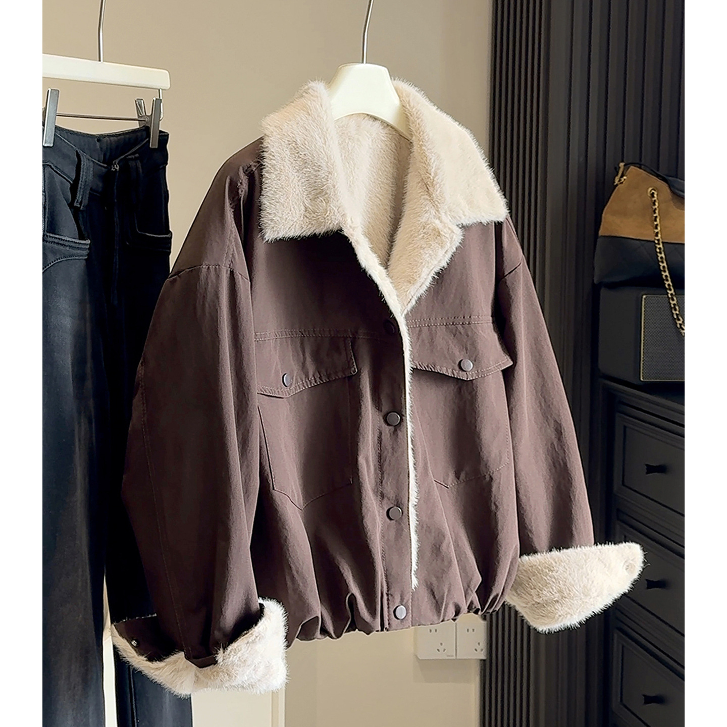 买过她家好几件棉衣，超好穿呀！