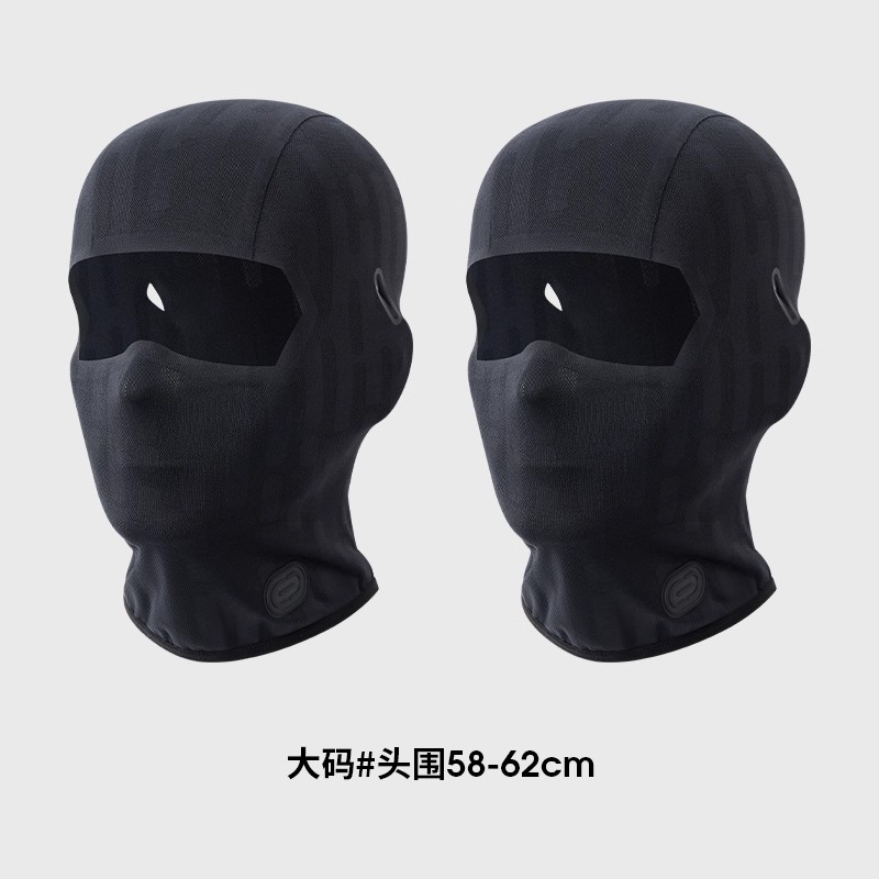 夏季骑行面罩无痕摩托车头套冰丝黑色速干透气头盔通用内衬头罩图片