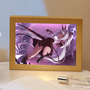 蔚蓝档案银镜伊织周边灯光画电竞房间卧室床头厕所卫生间小夜灯