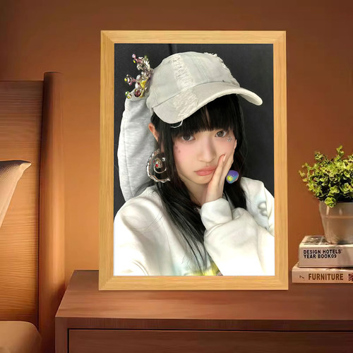 njz范玉欣周边灯光画女神明星送女生朋友生日礼物电竞房间小夜灯