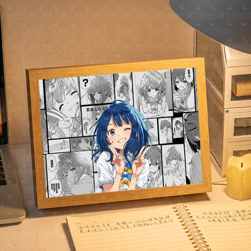 败犬女主太多了八奈见杏菜周边灯光画手办谷子送礼生日礼物小夜灯