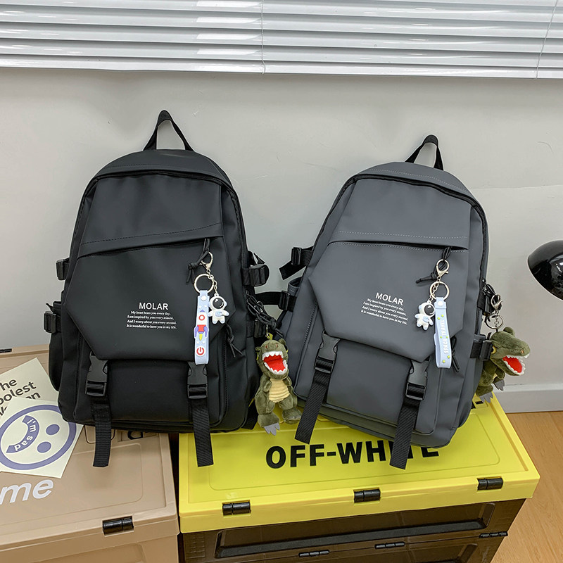 SCHOOL BAG MENS COLLEGE STUDENTS HIGH SCHOOL STUDENTS JUNIOR HIGH SCHOOL COMPUTER TRAVEL BACKPACK MENS LARGE CAPACITY 2024 NEW BACKPACK