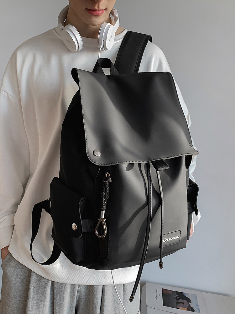 BACKPACK MENS LARGE CAPACITY LIGHTWEIGHT TRAVEL BACKPACK MENS FASHION TREND MIDDLE SCHOOL HIGH SCHOOL COLLEGE STUDENT SCHOOLBAG WOMEN