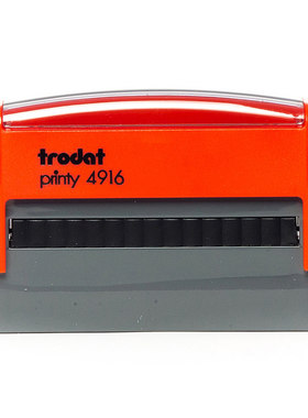 卓达印章/printy 4916/Trodat/回墨印/10x70MM/外壳材料
