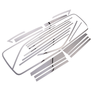 三菱帕杰罗车窗亮条窗户饰条不锈钢装饰Pajero v73v93v97改装专用