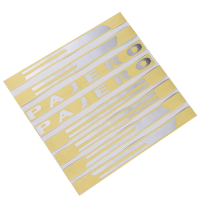 三菱pajero帕杰罗改装专用车贴