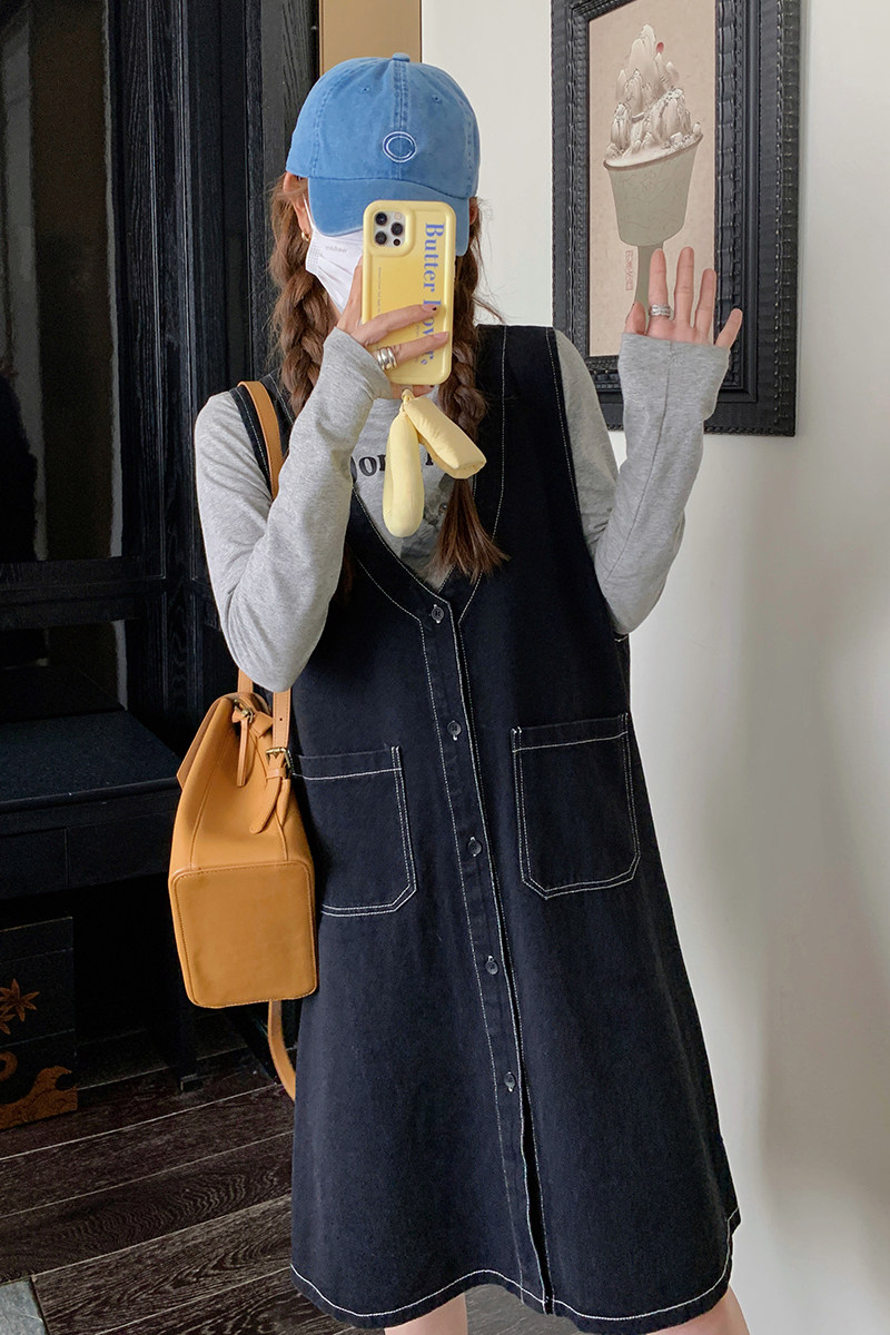 现货【新品】牛仔连衣裙152-9716-P115-168,女装连衣裙,浙宝152