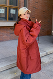 现货【】连帽派克服高品质152-9537--P190-控价278，女装棉衣/棉服，浙宝152