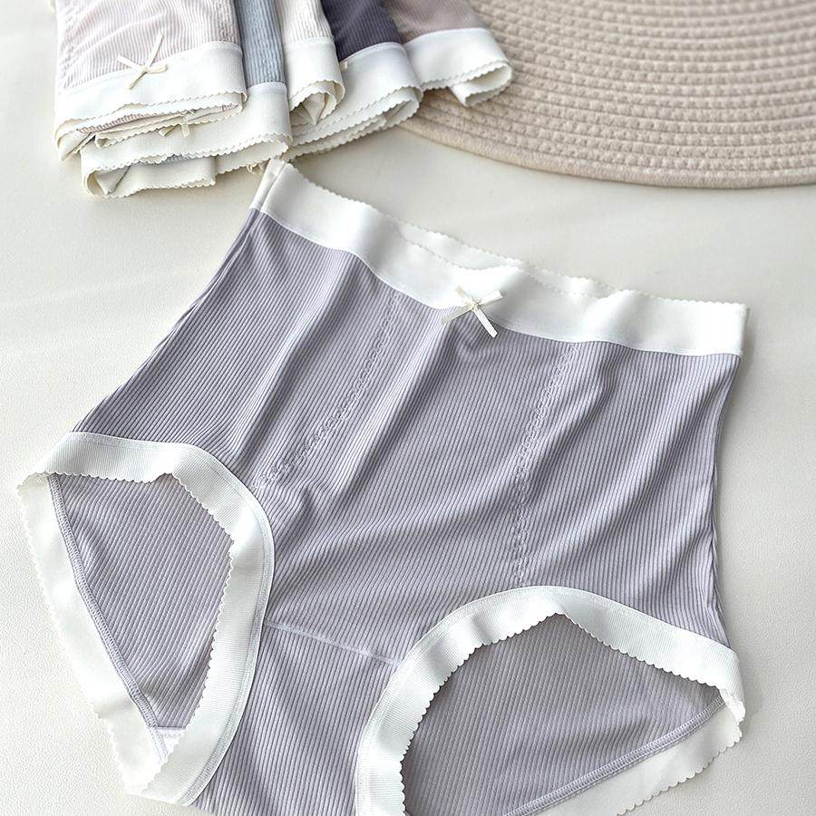 中高腰螺纹棉内裤女包臀无感舒适短裤柔软透气极简风贝莱娅60988,女士内衣/男士内衣/家居服,女三角裤,淘宝优惠券,粉丝福利购,淘宝优惠卷