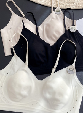 3753超薄花瓣杯奶皮衣大胸显小冰感bra无痕软支撑无痕内衣文胸瘦