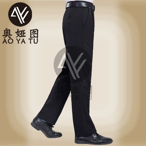 Черные рабочие тонкие штаны, оверсайз, свободный прямой крой