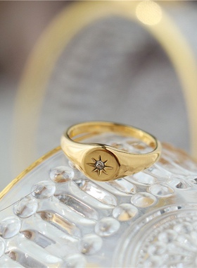 中古心动闪耀幸运芒星戒指