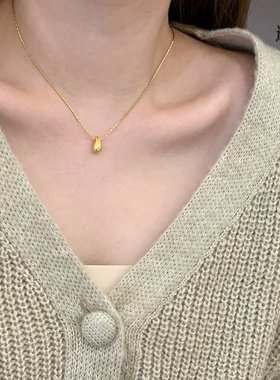 夏日清凉小水滴项链保色可水洗