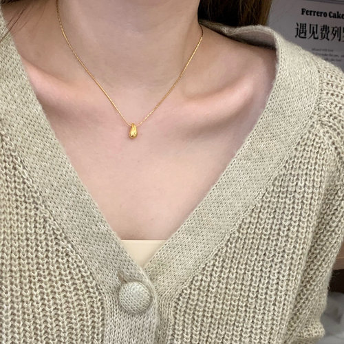 夏日清凉小水滴项链保色可水洗