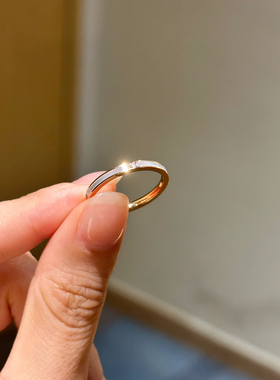 玲珑剔透星光闪闪贝母戒指