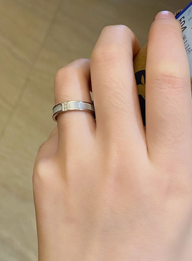 凸显气质款粗款贝母戒指ins