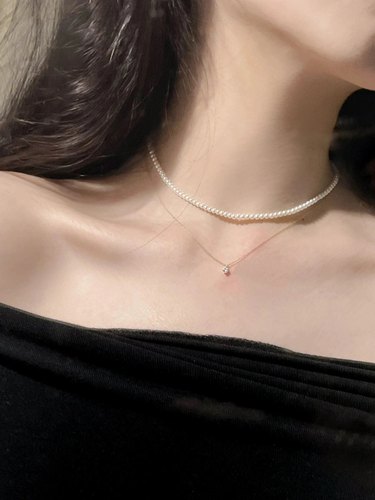 精美迷你珍珠项链！洋气时髦