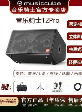 Musiccube音乐骑士T2Pro大功率户外唱歌乐器直播多功能蓝牙音箱