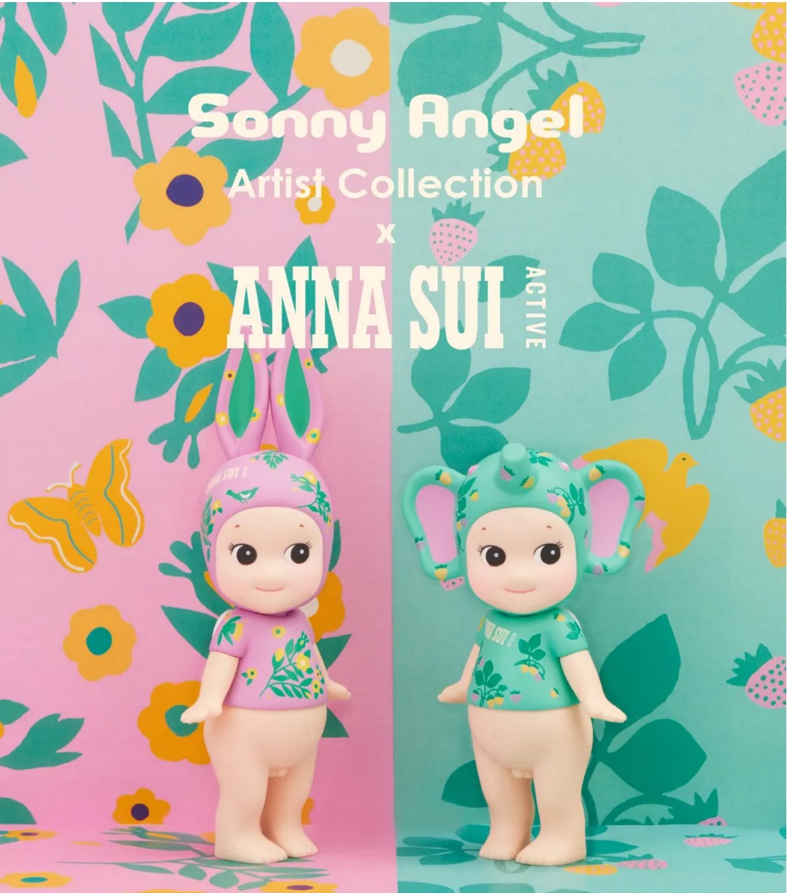 正版sonny angel Artist ×ANNA SUI 安娜苏运动联名艺术家手办