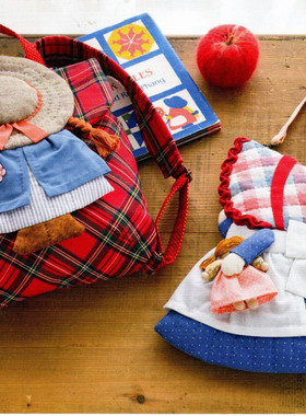 只卖图纸 手工布艺DIY 实物1:1图纸t582 日文图纸复印件 不是成品