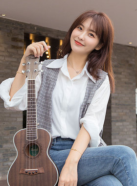 班士顿23寸单板尤克里里女生款男初学者儿童吉他乌克丽丽ukulele