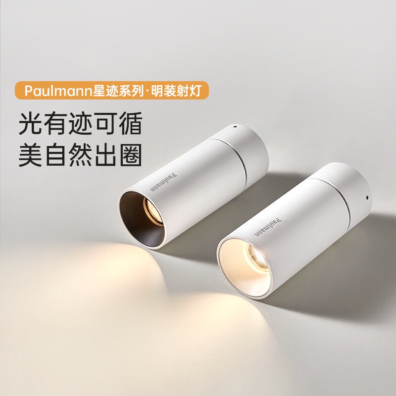 德国柏曼星迹护眼明装射灯图片