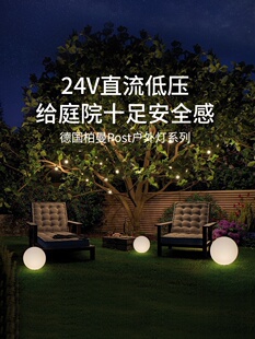 德国伯曼户外防水庭院地下草坪灯24V低压住宅花园花园装饰灯
