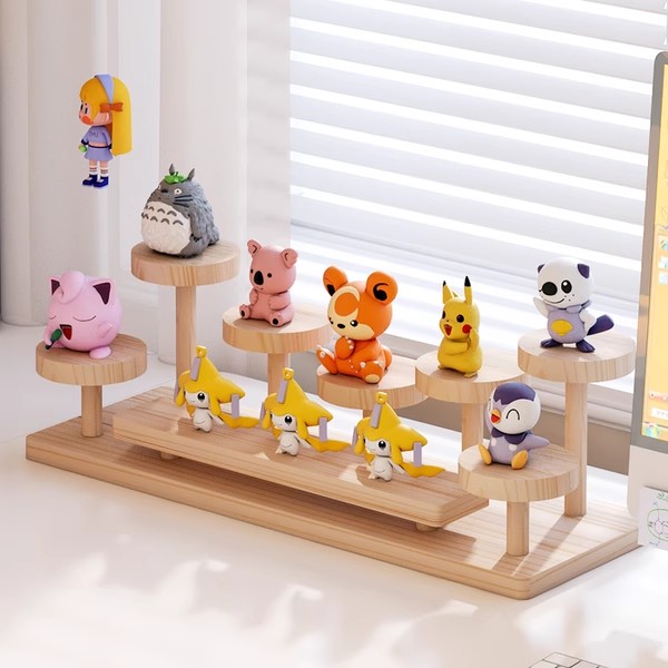 置物架桌面展示架玩具手办收纳架