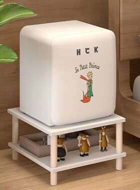 小冰箱底座托架小型消毒柜增高架子迷你冰箱垫高可移动落地置物架