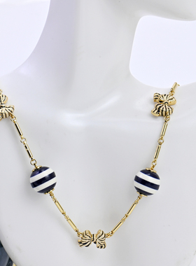 米粒小众轻奢时尚气质长款项链