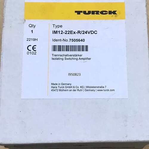 议价IM12-22Ex-R/24VDC 安全隔离开关【】