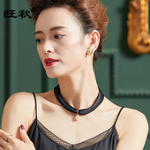 韩版 脖子饰品细窄长条桑蚕丝小丝巾女锁骨丝巾百搭纯色真丝小方巾