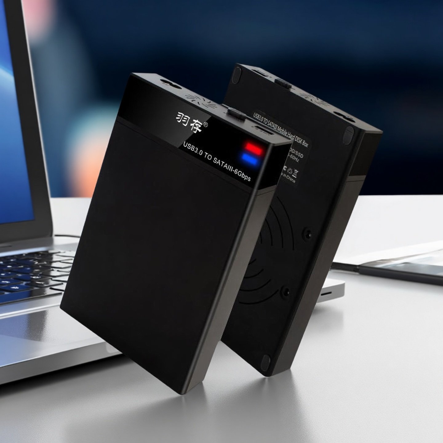 台式机笔记本移动SATA硬盘盒3.5英寸机械串口USB3.0硬盘盒2.5英寸