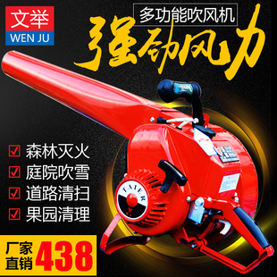 大功率风力灭火机风水灭火器手提式 汽油吹风机吹雪机 消防背负式