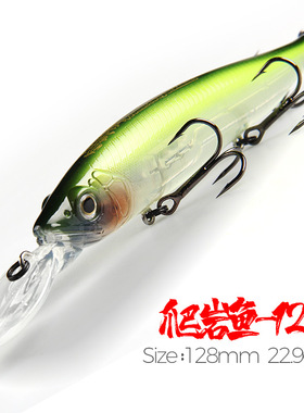 熊王BEARKING路亚爬岩虎浮水远投深潜2-3m淡水海钓米诺假饵 M127
