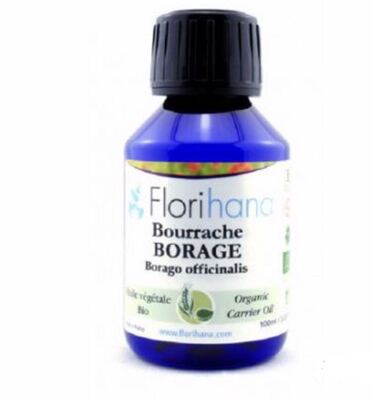 代購法国Florihana Borage 有机琉璃苣油 500ml