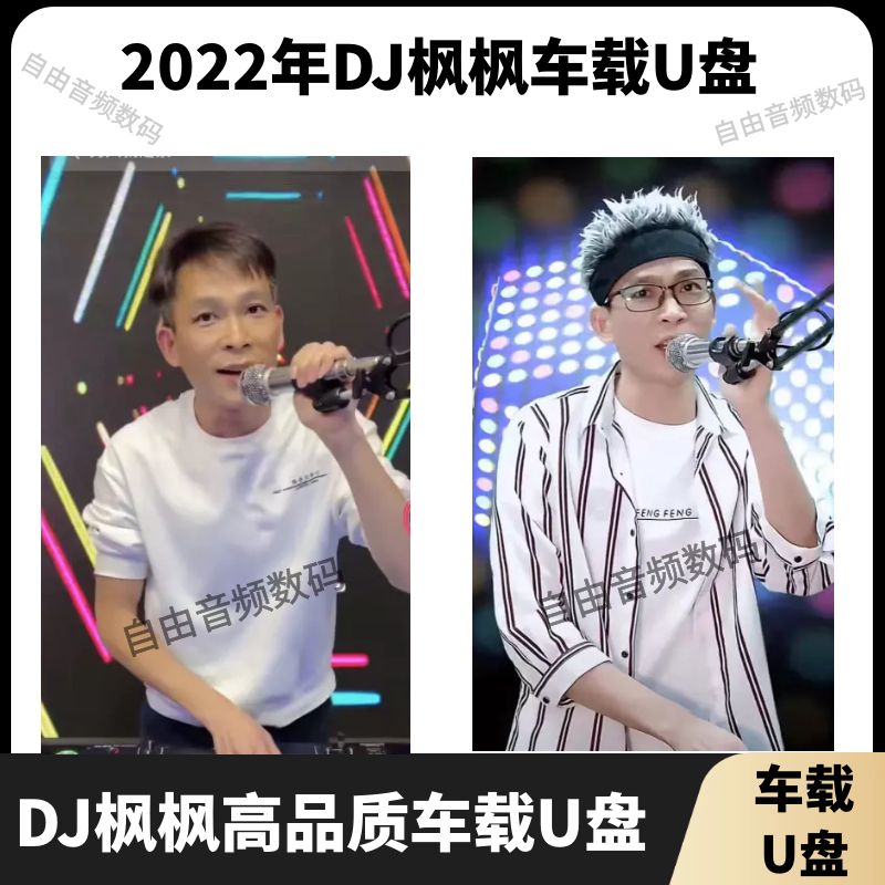 【抖音同款】农人DJ枫枫定制现场打碟车载音乐高品质U盘单曲串烧