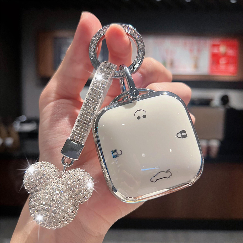 适用长安糯玉米钥匙套CS55壳CS75奔奔CS35锐程睿骋悦翔V7逸动扣包