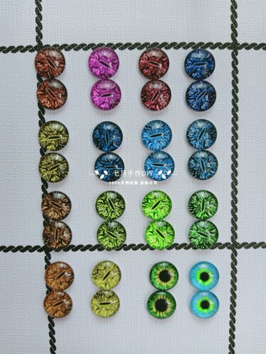 diy七月恶魔比鲁斯14mm玻璃贴片