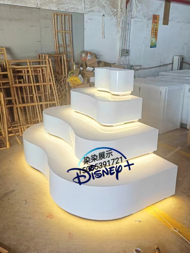 多功能广东密度板展示台薄利多销