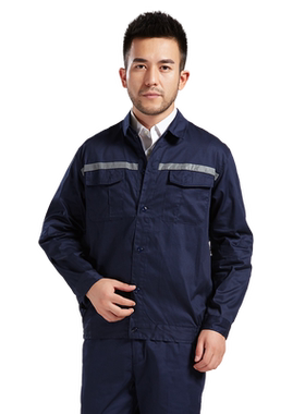 戎锋春秋纯棉工作服套装耐磨长袖