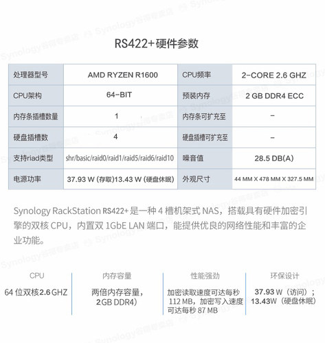 企业级云存储Synology